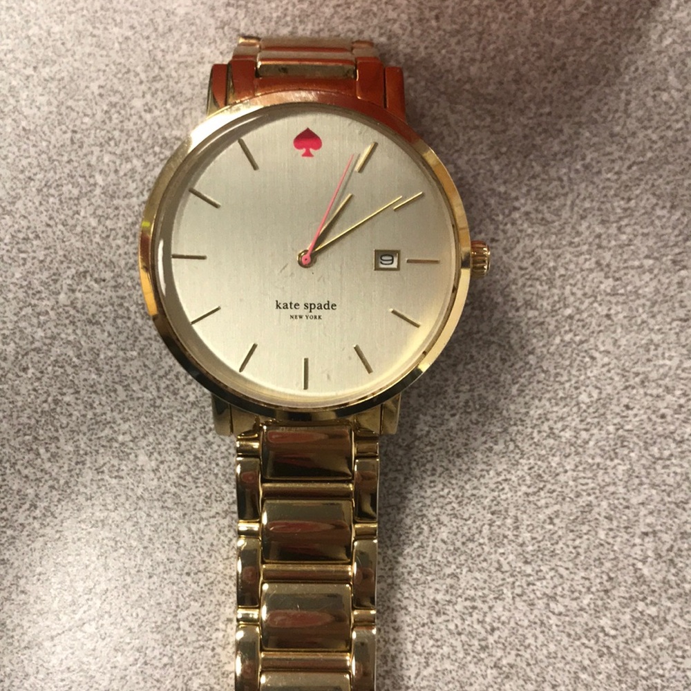 KATE SPADE ♠️ gold watch. Rose gold